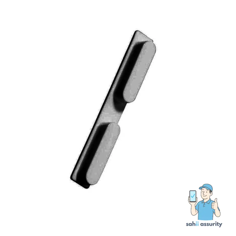 Volume Side Button Outer for Motorola Moto X4 Black thumbnail